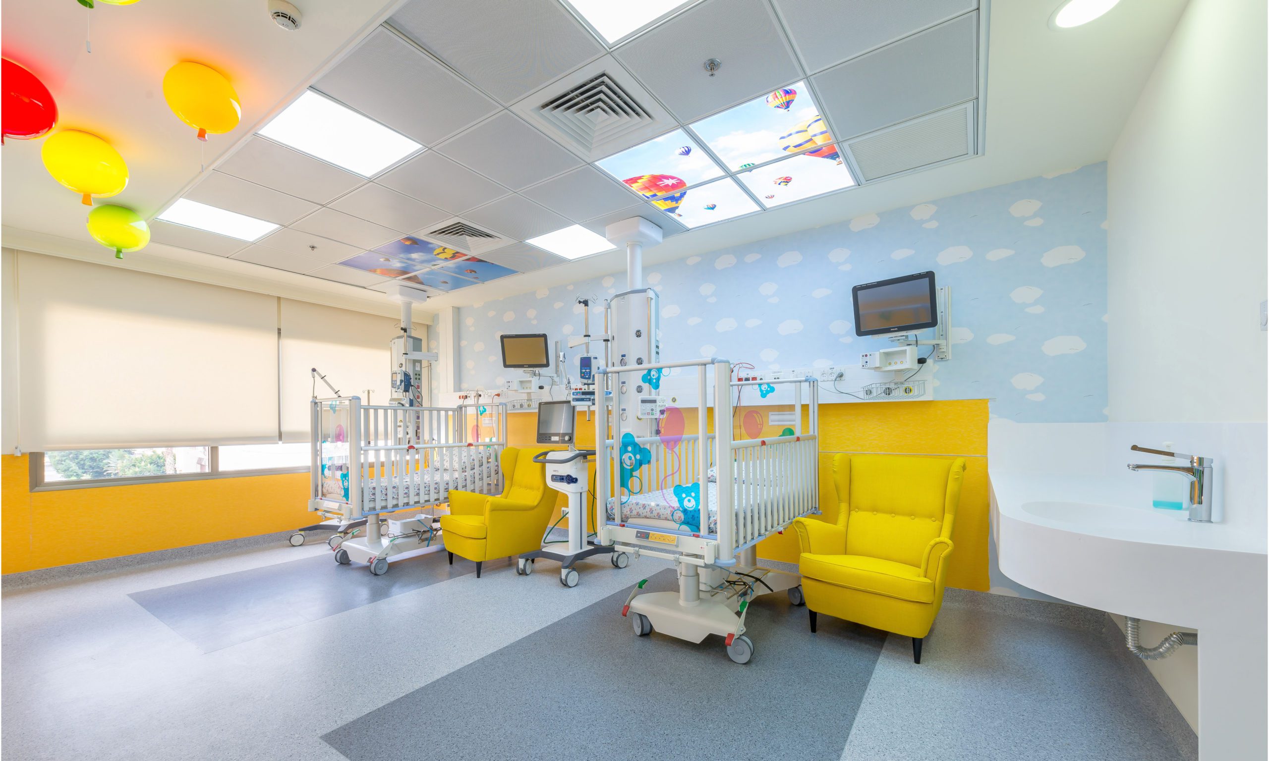 Beds of New PICU